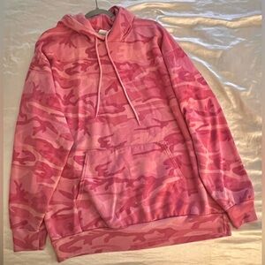 Pink Camo Hoodie